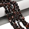 Natural Red Tiger Eye Beads Strands G-P497-01E-24-2