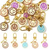 10Pcs 5 Styles PVC Plastic Pendant Decorations HJEW-YW00248-01-2