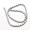 Electroplate Non-magnetic Synthetic Hematite Bead Strands G-F300-40A-01-2