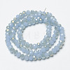 Electroplate Glass Beads Strands EGLA-A034-J4mm-H06-2
