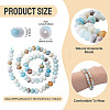 1 Strand Natural Flower Amazonite Beads Strands G-TA0003-26A-4