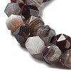 Natural Botswana Agate Beads Strands G-NH0002-C01-03-4