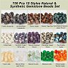  750Pcs 15 Styles Natural & Synthetic Gemstone Beads Set G-NB0003-86-5