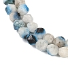 Natural Blue Ice Glacierite Stone Beads Strands G-B092-A01-01-4