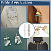 60Pcs 2 Colors Tibetan Style Alloy Chandelier Component Links FIND-ME0004-06-5