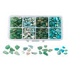 Natural Green Aventurine & Amazonite Beads G-TA0001-20-19