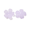 Frosted Acrylic Bead Caps AC-CBA1E6C-08D-2