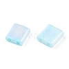 2-Hole Opaque Glass Seed Beads SEED-S023-28C-07-2