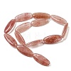 Natural Strawberry Quartz Beads Strands G-B078-E05-01-3