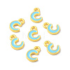 Alloy Enamel Pendants ENAM-P247-01MG-C-3