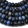 Natural Dumortierite Beads Strands G-A280-A09-01-4