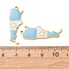 304 Stainless Steel & Enamel Pendants SA-CBA6ECE-01A-G-2