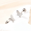 304 Stainless Steel Stud Earrings EJEW-H161-01P-D-3