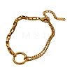304 Stainless Steel Link Bracelets WG64898-01-5