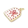Printed Brass Pendants KK-CBA9B3D-02G-06-2