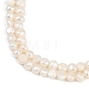 Natural Cultured Freshwater Pearl Beads Strands PEAR-P064-19G-04A-4