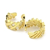 Brass Micro Pave Cubic Zirconia Cuff Earrings EJEW-C104-059G-2