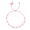 Bohemian Knotted Braided Nylon Cord Bracelets UQ5107-6-1