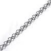 Tarnish Resistant 304 Stainless Steel Rolo Chains CHS-P002-01P-1MM-2