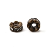 Brass Rhinestone Spacer Beads RB-A014-L6mm-01AB-NF-3