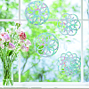 Gorgecraft Waterproof PVC Colored Laser Stained Window Film Adhesive Stickers DIY-WH0256-053-7