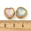 Rack Plating Resin Alloy Beads FIND-M033-07-3