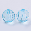 Transparent Acrylic Beads LS-TACR-Q257-10mm-V38-2