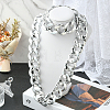 1Pc Acrylic Cuban Link Chain Necklaces for Men NJEW-SP0001-09B-S-5