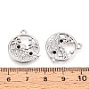 Alloy and Rhinestone Pendants PALLOY-T092-18A-P-3