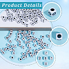 1200Pcs Opaque Acrylic Beads SACR-PA0001-33-6