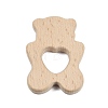 Natural Beech Wooden Baby Teething Toys WOOD-U003-06-1