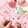 100Pcs 11 Colors Resin Imitation Cat Eye Beads FIND-CJ0003-15-4
