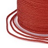 Polyester Braided Cord for Jewelry Making OCOR-F011-C09-3