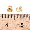 SHEGRACE Brass Bead Cap Bails XGRQ1U791-375G-3