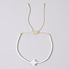 Bohemian Shell Cross Bracelets DE3960-7-1