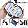 Velvet Jewelry Zipper Bags with Tassel ABAG-WH20009-32C-5