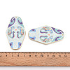 Rack Plating Alloy and Enamel Big Pendants X1-ENAM-T021-29D-3