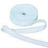 Polyester Ruffled Elastic Cord EW-WH0015-02B-1