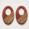 Resin & Walnut Wood Pendants RESI-S384-001A-A03-1