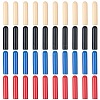 40Pcs 4 Colors Alloy Cord End FIND-GF0008-47A-1