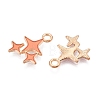 Alloy Enamel Pendants ENAM-T020-38B-RS-2