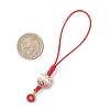 6Pcs Handmade Porcelain Pendant Decorations HJEW-JM04721-3