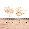 Brass Micro Pave Cubic Zirconia Pendants X-KK-P271-05G-C-3