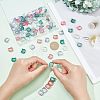  120Pcs 6 Colors Transparent Glass Beads GLAA-NB0001-46-4