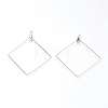 304 Stainless Steel Pendants STAS-L232-106P-2