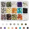  750Pcs 15 Styles Natural & Synthetic Gemstone Beads G-NB0003-89-1