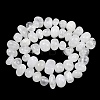 Natural Quartz Crystal Beads Strands GG-CBACF26-A01-01-3