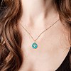 Synthetic Turquoise Pendants FIND-SZ0002-54A-6