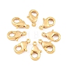 SHEGRACE Brass Lobster Claw Clasps XGR0010G-04G-1