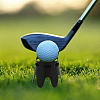 25Pcs 10 Style PE Plastic Golf Simulator Tees FIND-CA0007-38-5